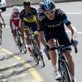 Chris Froome led the GC contenders up the climb of Green Mountain