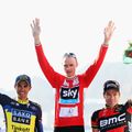 Chris Froome wrapped up overall victory, beating Alberto Contador and Cadel Evans