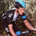 Josh Edmondson was among the Team Sky riders making their debut on the island