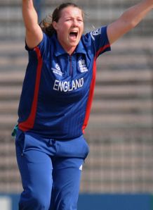 Anya Shrubsole happy after 'pretty good day' for England's women in India