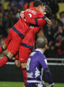 Paris St Germain beat Toulouse 4-0 in Ligue 1