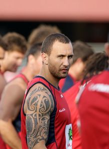 Quade Cooper Reds training 2012 Quade Cooper Reds training 2012
