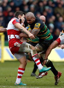 Samu Manoa Northampton v Gloucester 2013 Samu Manoa Northampton v Gloucester 2013
