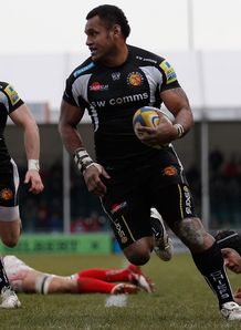 Sireli Naqelevuki Exeter Chiefs v London Welsh