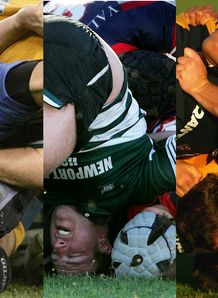 collapsed scrums collage collapsed scrums collage