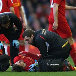Borini: Dislocated shoulder