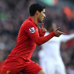Luis Suarez: Branded the player of the season by Rodgers