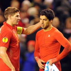Steven Gerrard and Luis Suarez: Down and out