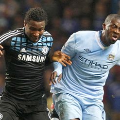 Mikel & Toure: Set to renew hostilities