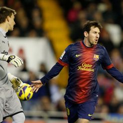 Messi: On the spot