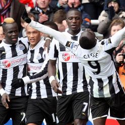 Papiss Cisse: Netted Newcastle's second goal