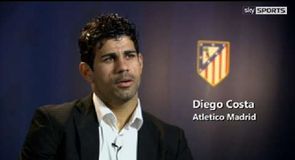 Costa content at Atletico