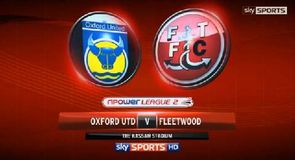 Oxford 1-2 Fleetwood