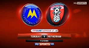 Torquay 1-3 Rotherham