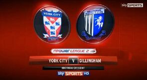 York 0-0 Gillingham