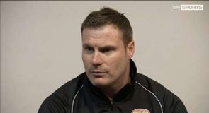 Flitcroft involved in heated exchange