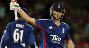 Trott: helped guide England home in second ODI Trott: helped guide England home in second ODI