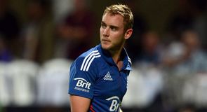 Stuart Broad: bowled four overs for 53 and scored one run with the bat Stuart Broad: bowled four overs for 53 and scored one run with the bat