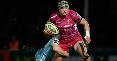 Jack Nowell Exeter Chiefs v Northampton Saints LV= Cup Sandy Park Jack Nowell Exeter Chiefs v Northampton Saints LV= Cup Sandy Park
