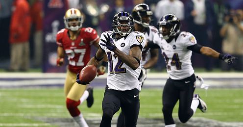 Jones: Gives Ravens the perfect start to the second half