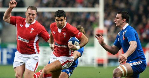 Mike Phillips Wales v France Six Nations Stade de France Paris Mike Phillips Wales v France Six Nations Stade de France Paris
