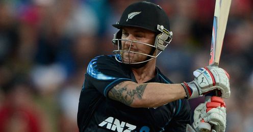 Brendon McCullum New Zealand v England T20