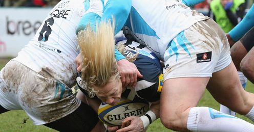 Bath s Tom Biggs helps set up Bath s first try v Worcester Bath s Tom Biggs helps set up Bath s first try v Worcester