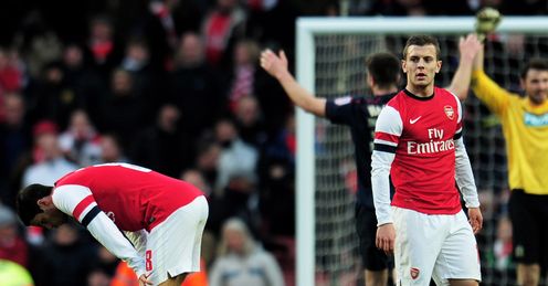 Arteta & Wilshere: midfielders have key job to do to avoid repeat of Blackburn defeat