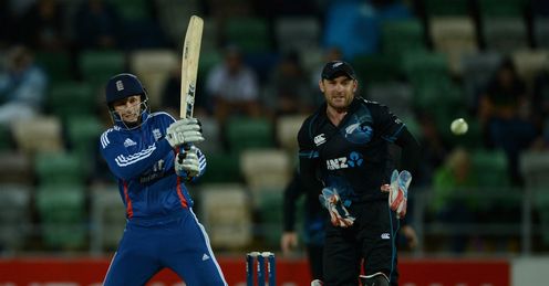 Joe Root New Zealand England at Napier