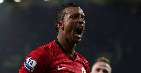 Manchester United v Reading Nani celeb