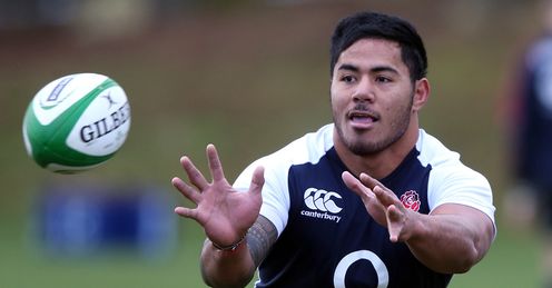 Manu Tuilagi England training 2013 Manu Tuilagi England training 2013