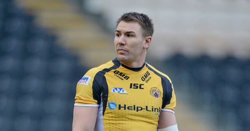Michael Shenton Castleford Tigers Michael Shenton Castleford Tigers