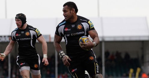 Sireli Naqelevuki Exeter Chiefs v London Welsh Sireli Naqelevuki Exeter Chiefs v London Welsh