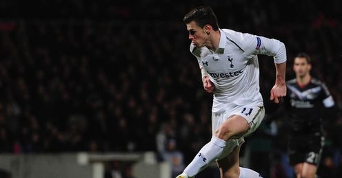Gareth Bale Lyon Tottenham Europa League last 32 second leg