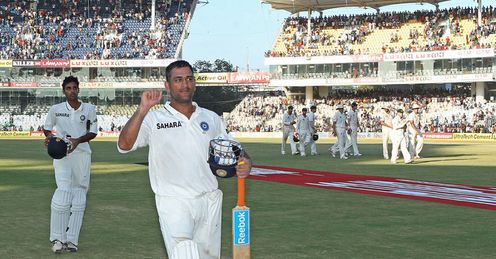 dhoni double