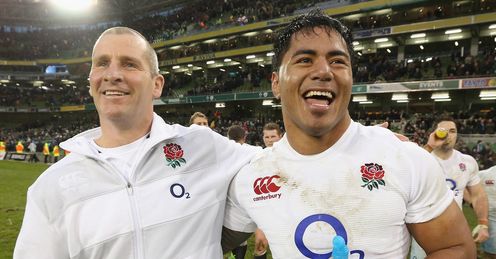 Stuart Lancaster Manu Tuilagi Stuart Lancaster Manu Tuilagi