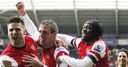 Wenger pleased with Arsenal's fight