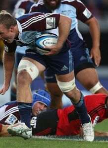 Luke Braid Blues v Crusaders Super Rugby Round 3 2013