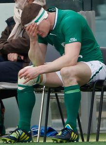 Brian O Driscoll Ireland sin binned 2013