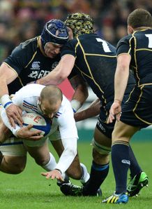 France v Scotland Frederic Michalak France v Scotland Frederic Michalak