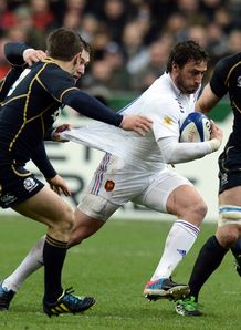 France v Scotland Maxime Medard France v Scotland Maxime Medard