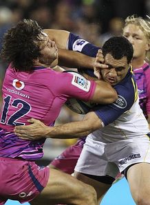 Jan Serfontein George Smith brumbies v bulls Jan Serfontein George Smith brumbies v bulls