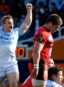 Marvin O Connor L celebrates Top 14 Toulon vs Bayonne Marvin O Connor L celebrates Top 14 Toulon vs Bayonne