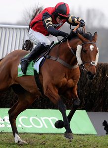 Pacha Du Polder won a dramatic renewal of the StanJames Supporting Greatwood Gold Cup Handicap Chase.
