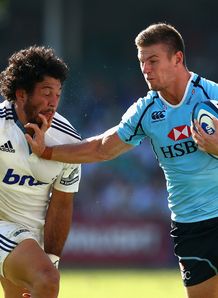 Rob Horne Rene Ranger Waratahs Blues 2013 Rob Horne Rene Ranger Waratahs Blues 2013