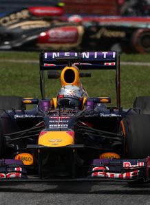 Sebastian Vettel was fastest in final practice ahead of qualifying for the Malaysian GP