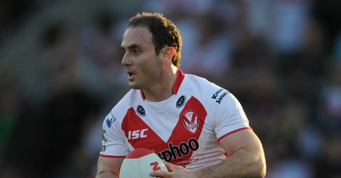 Lance Hohaia St Helens v Leeds Rhinos Super League Langtree Park Mar 2012 Lance Hohaia St Helens v Leeds Rhinos Super League Langtree Park Mar 2012