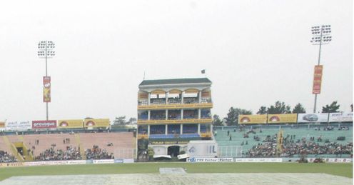 Mohali cricket rain 2005