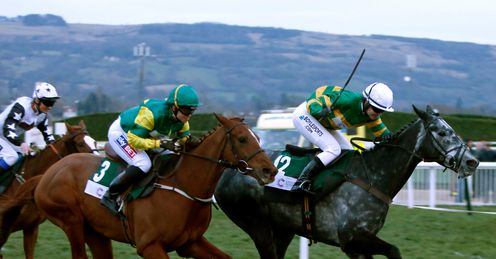 Alex in action at Cheltenham