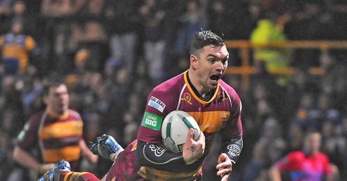 Danny Brough Huddersfield Giants v Leeds Rhinos Super League Danny Brough Huddersfield Giants v Leeds Rhinos Super League
